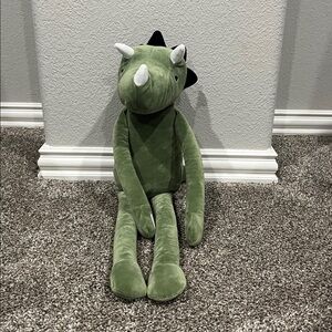 Pillowfort 22” Green Dino Throw Buddy Plush w/ Attachable Arms and Legs